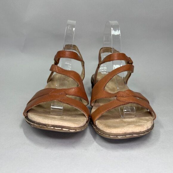 Soul Naturalizer Women's Size 9 Brown Leather Sling Back Sandals‎ - Picture 2 of 11